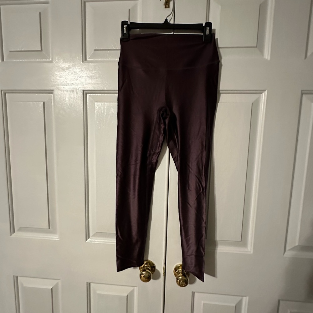 Erin Oprea Purple High-Waisted Leggings